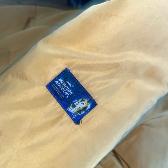 Mustard oversized puffer jacket - Picture 4 of 5